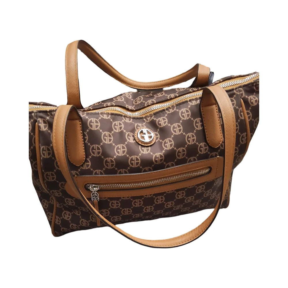 Customer Return Giani Bernini Logo nylon Tote Bag